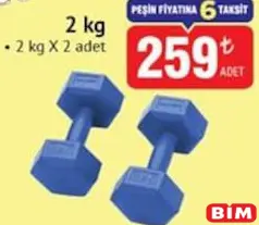 MAXFİT PVC DAMBIL 2 KG MAXFİT PVC DAMBIL 2 KG